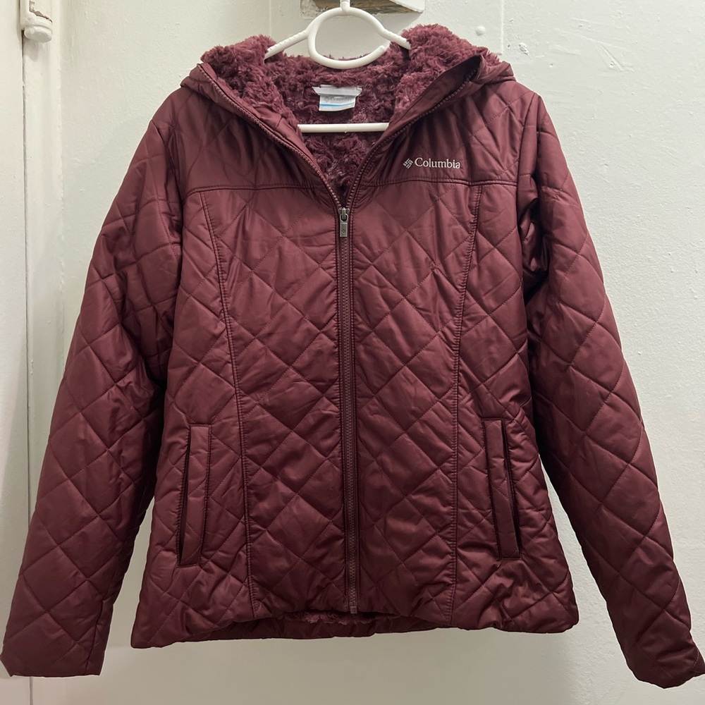 Columbia Women's Puffer Jacket - Maroon